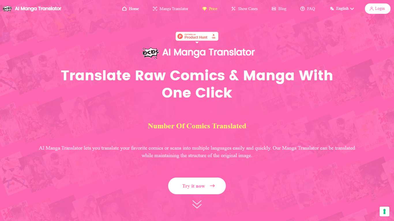AI Manga Translator