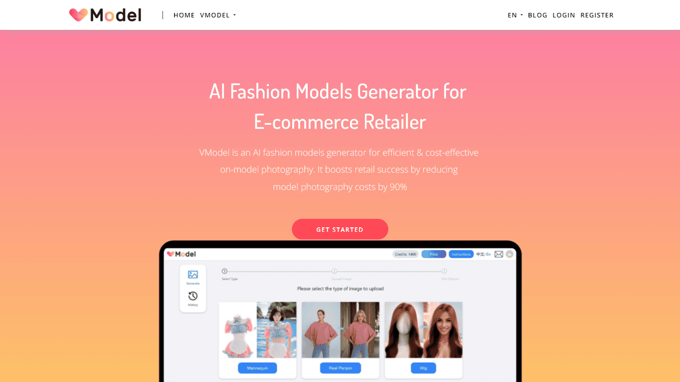 VModel - AI Fashion Models