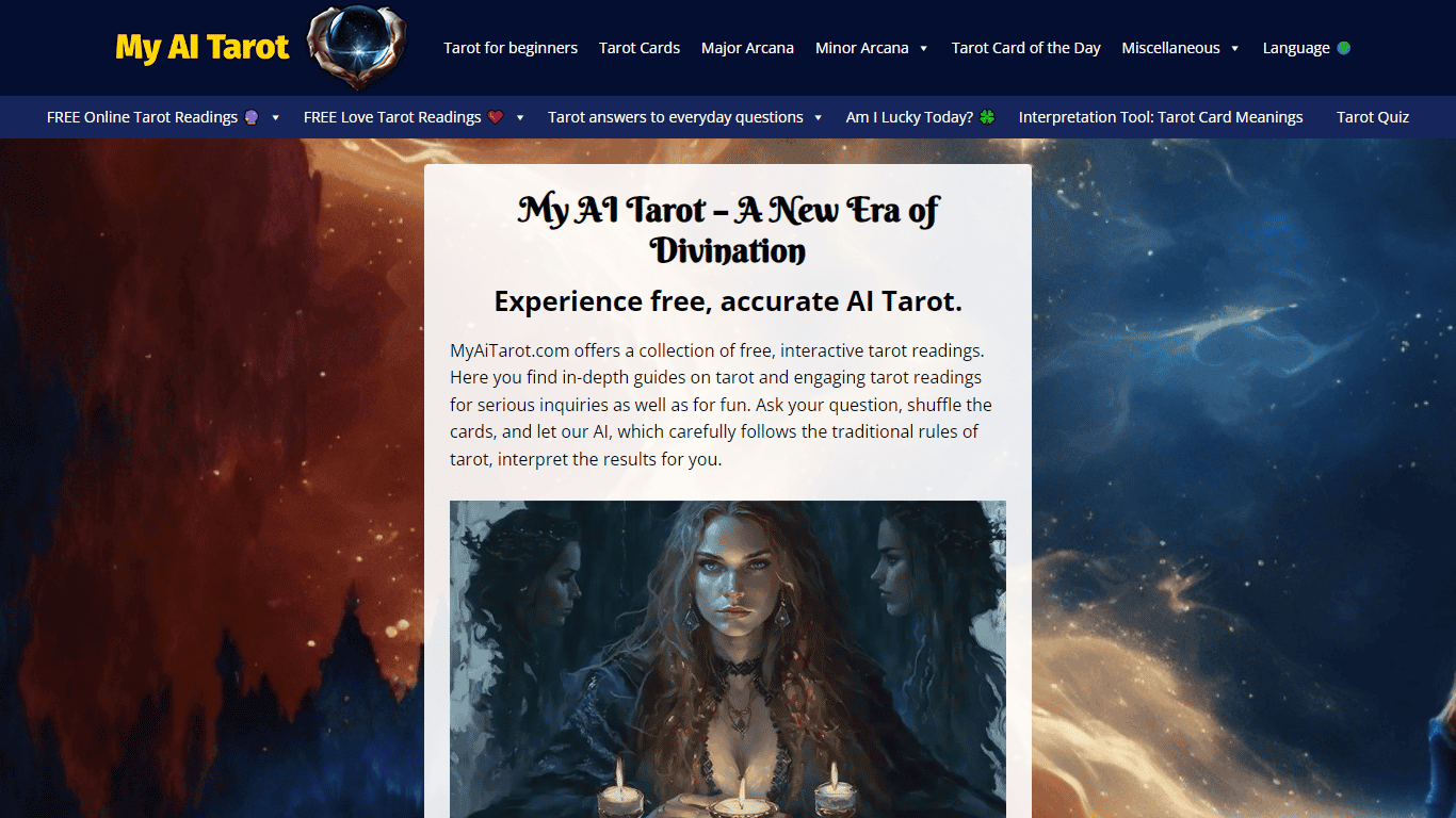 My AI Tarot