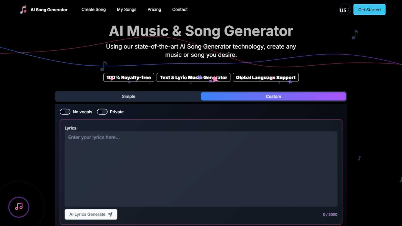 AI Song Generator