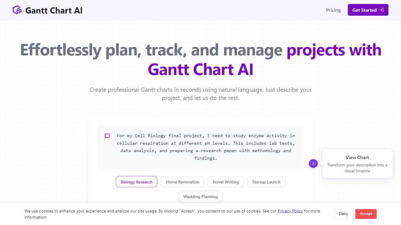 Gantt Chart AI