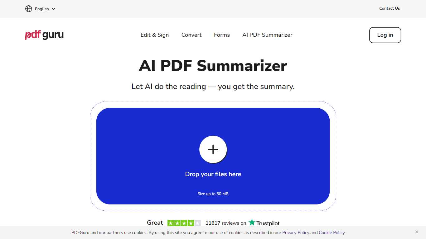 AI PDF Summarizer by PDF Guru