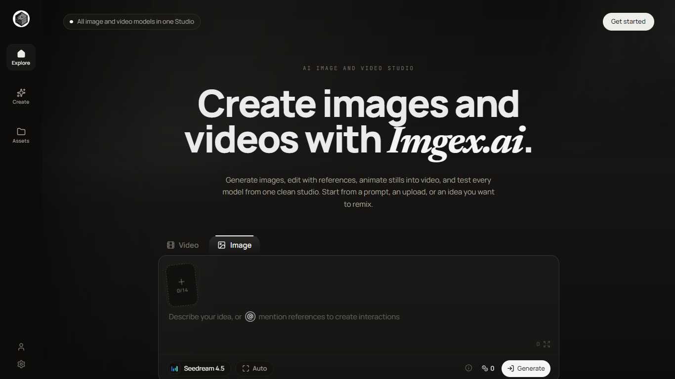 Imgex.ai (formerly ImageFX)