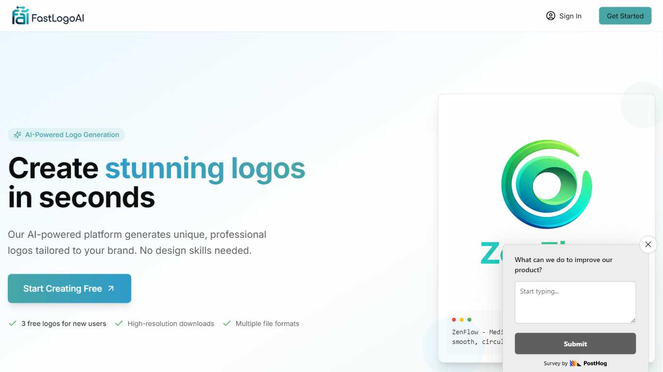 Fast Logo Ai