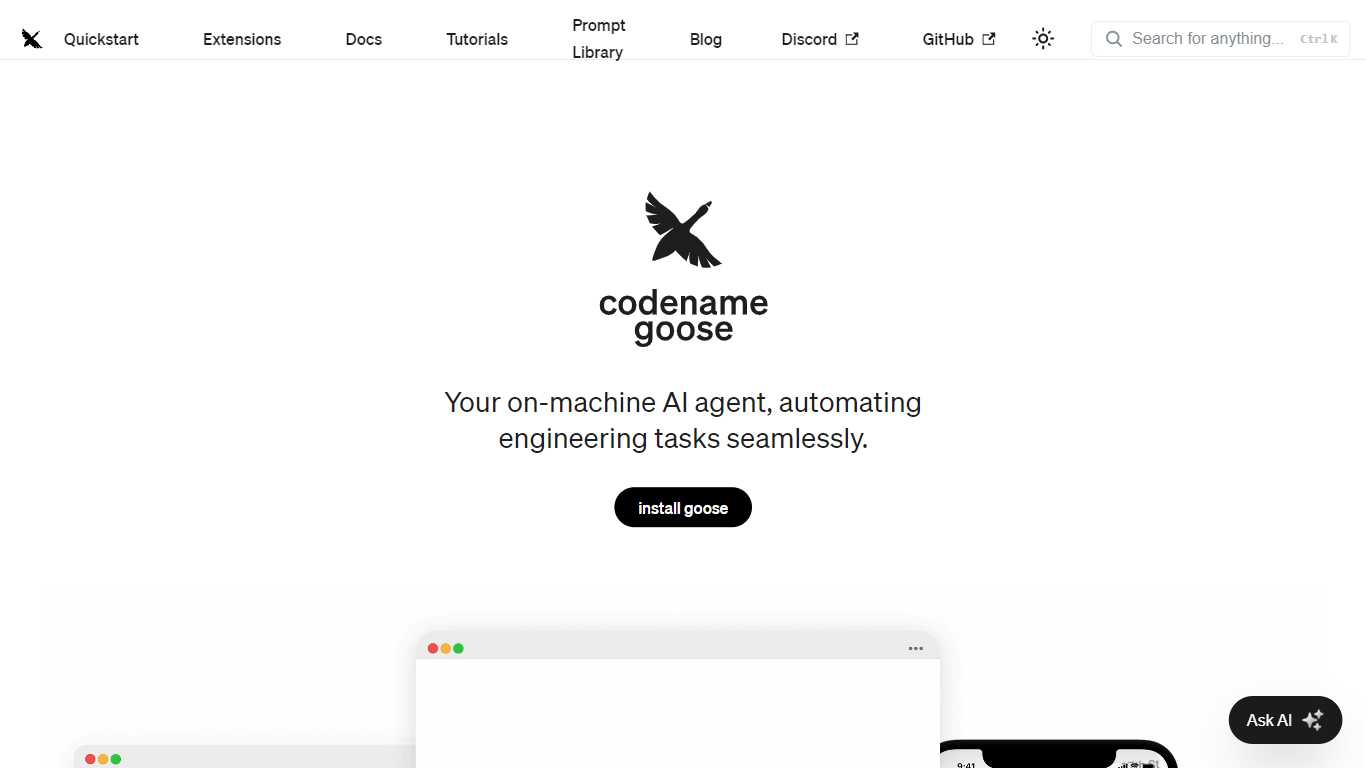 codename goose