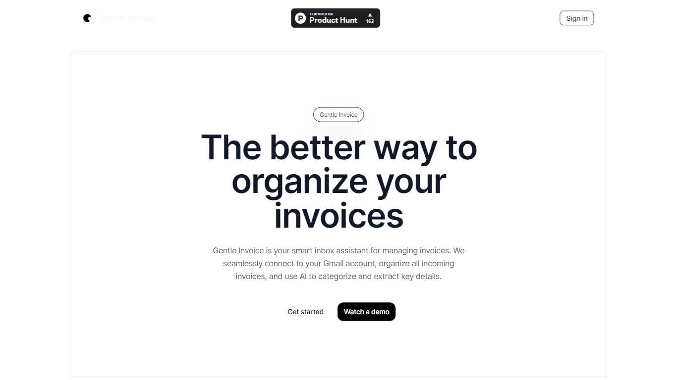 Gentle Invoice