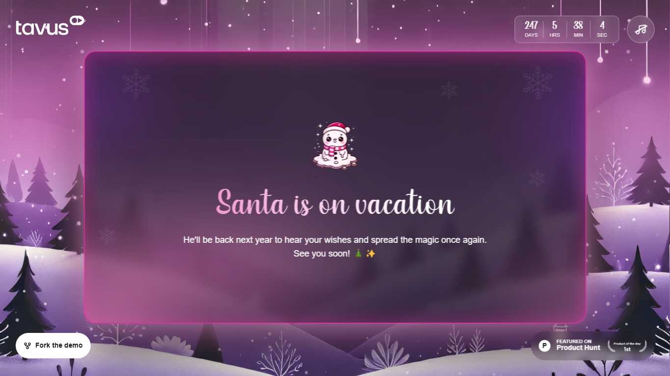 Talk to Santa