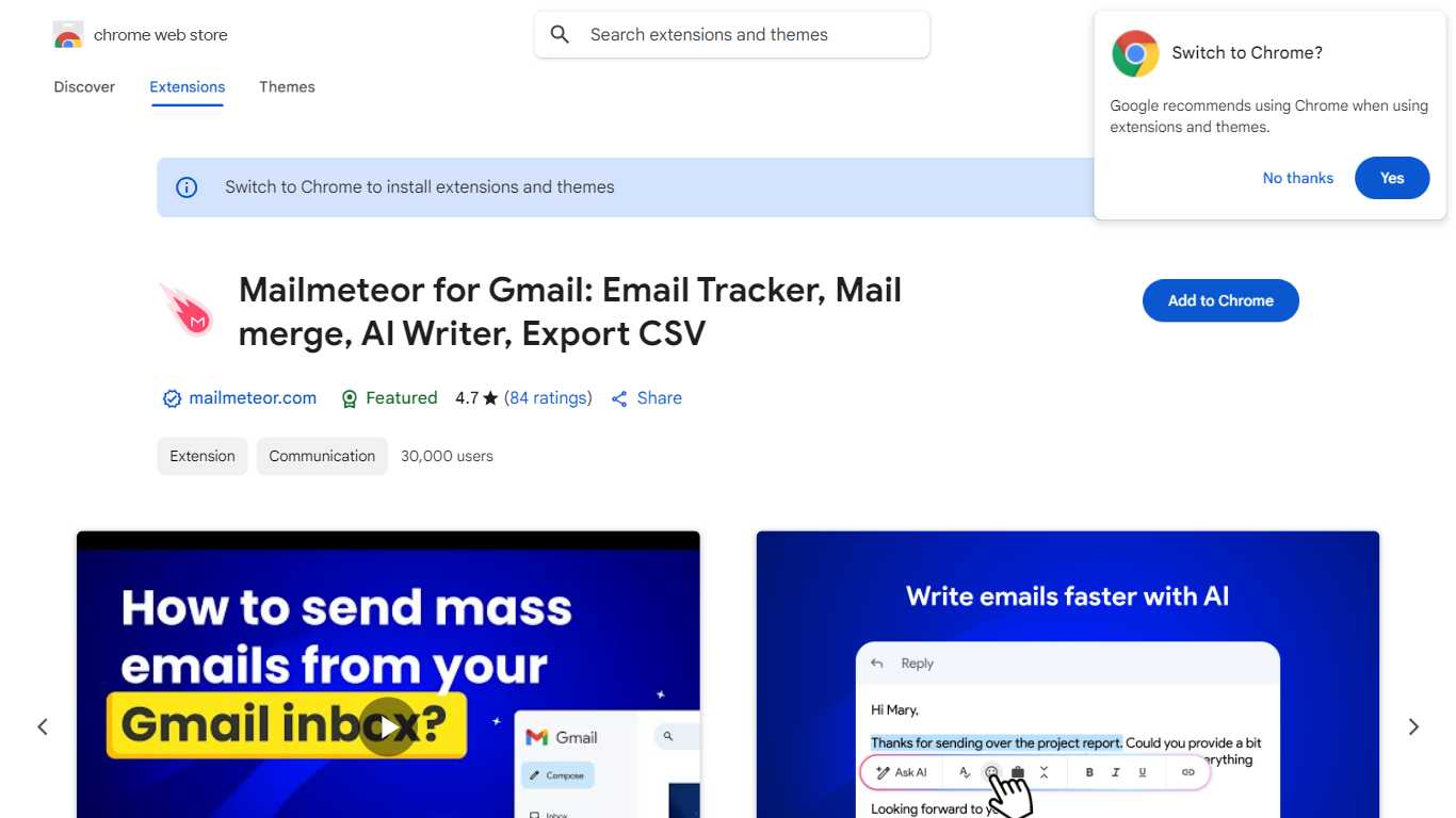 Mailmeteor