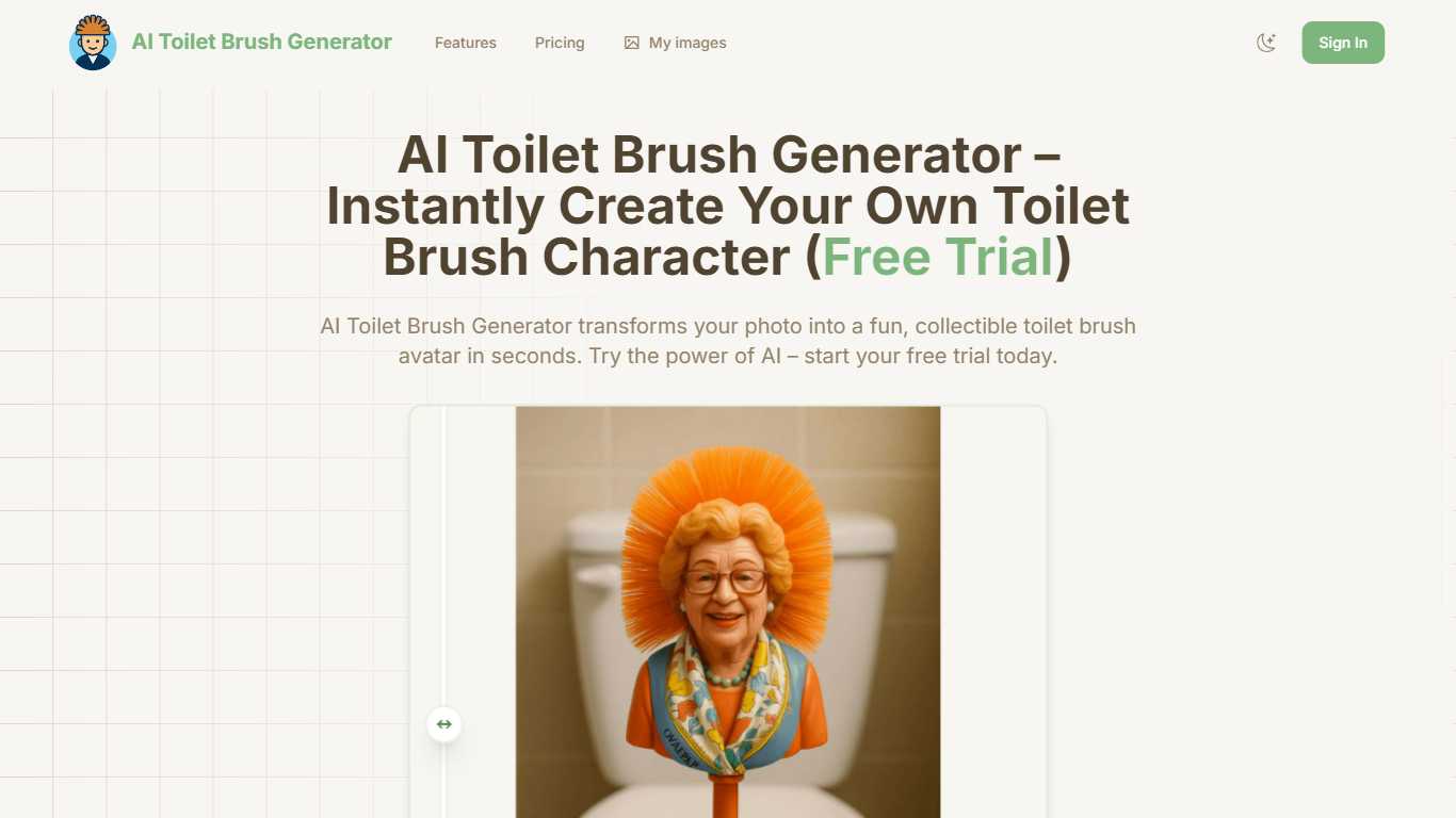 AI Toilet Brush Generator