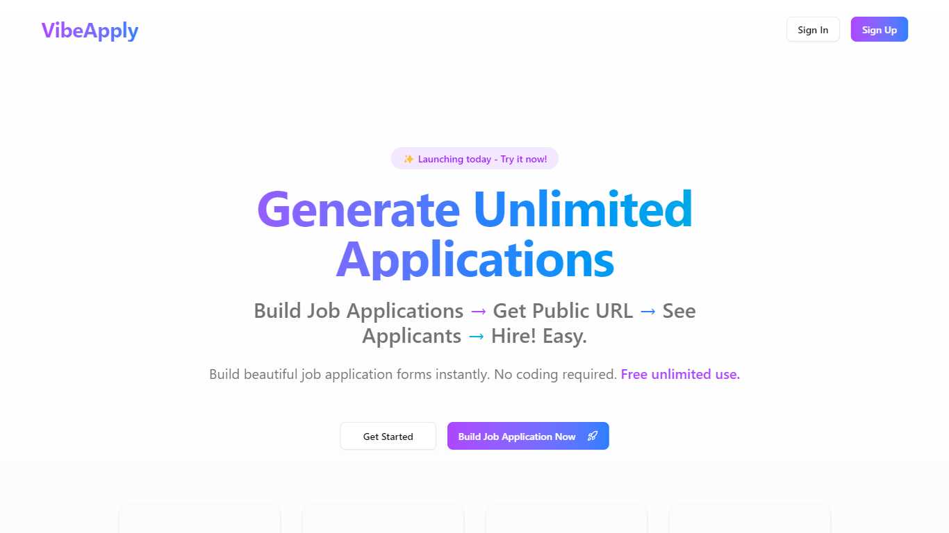 VibeApply 