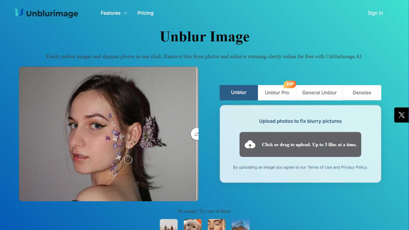 UnblurImage AI