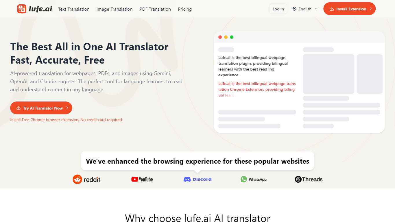 Lufe AI Translator