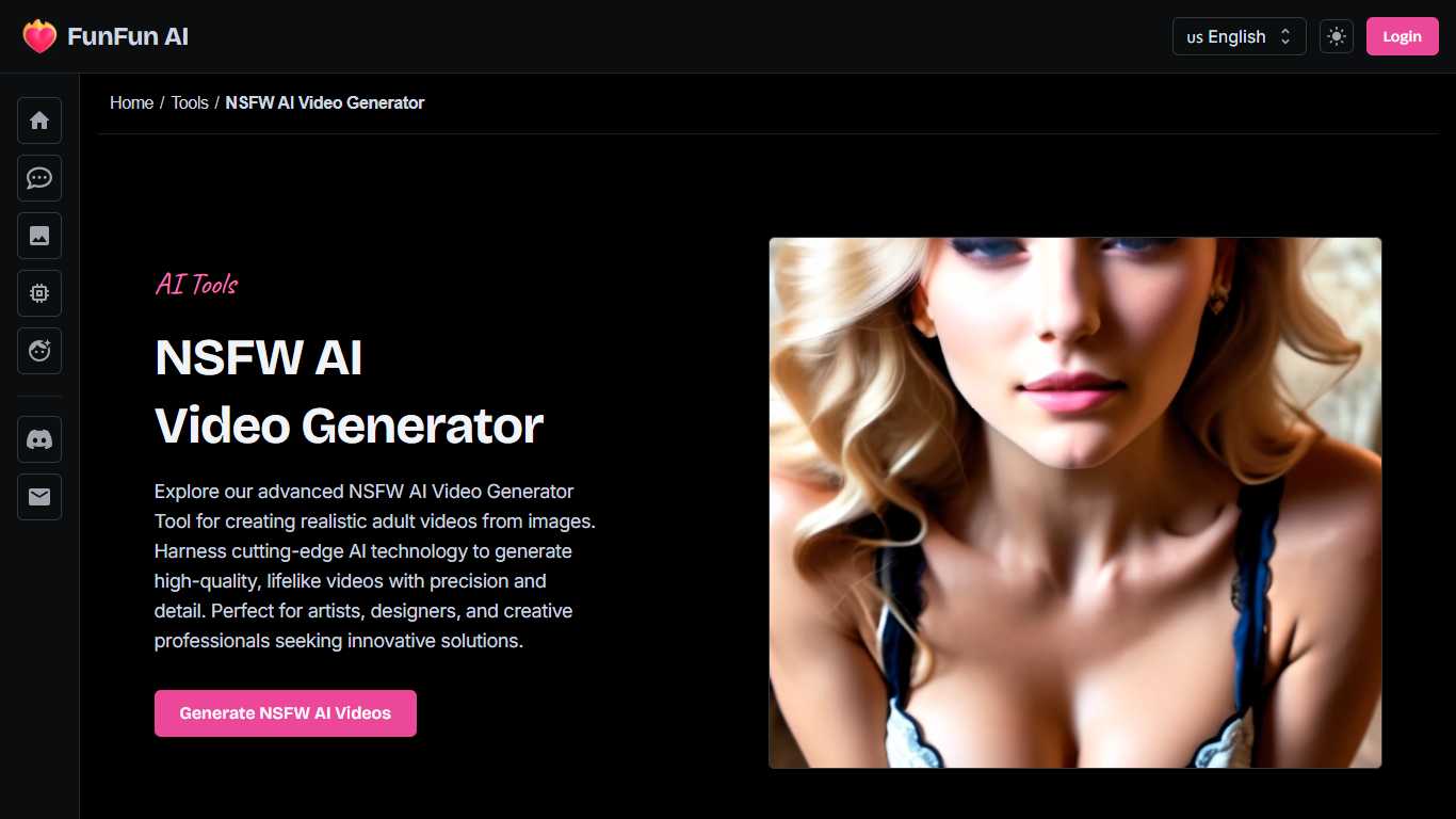 FunFun NSFW AI Video Generator