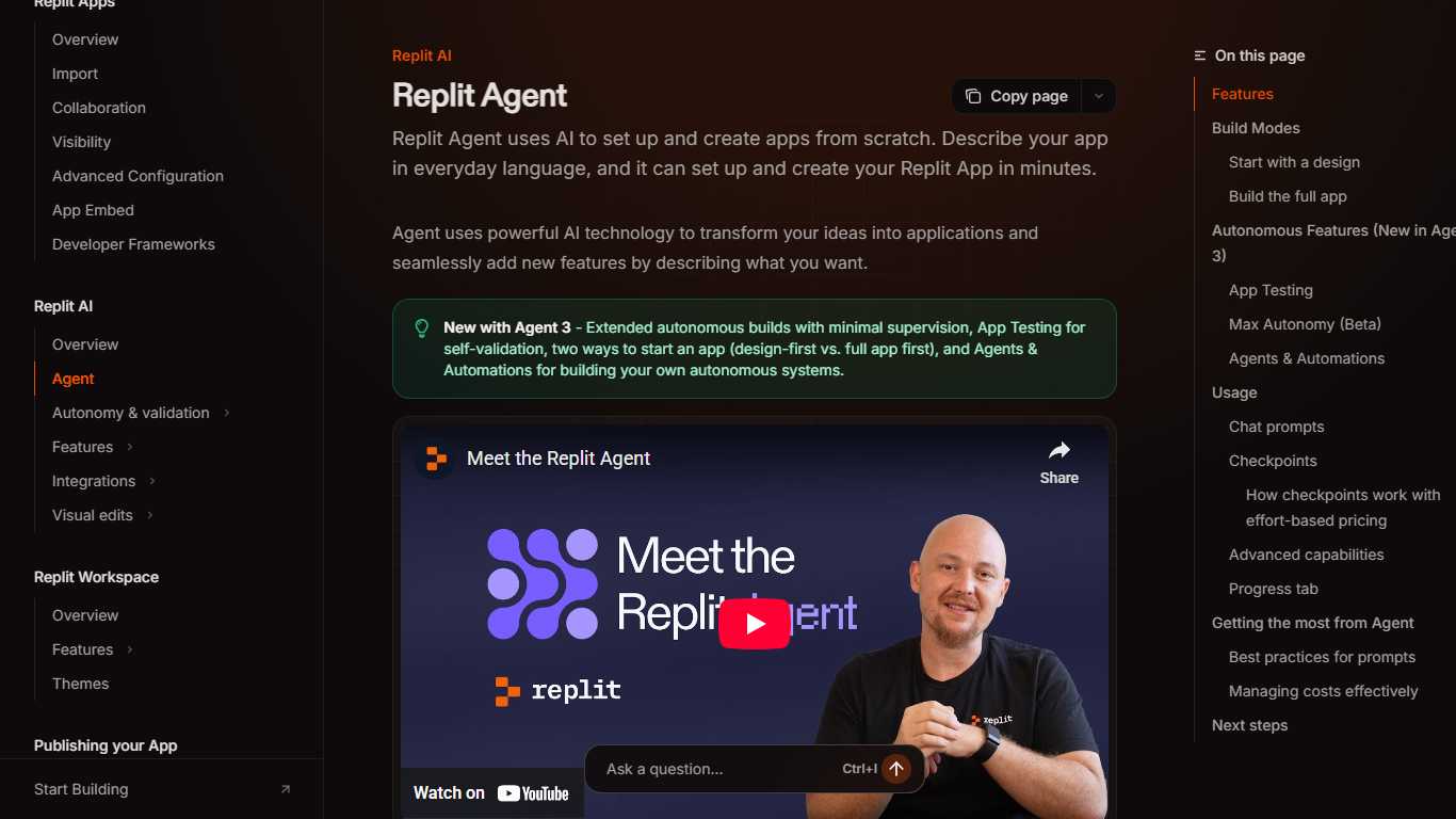 Replit Agent