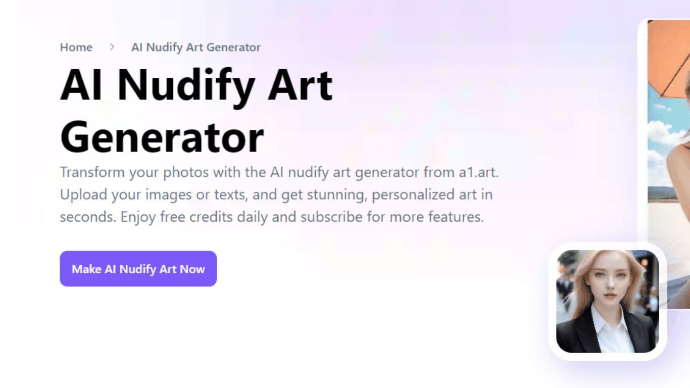 AI Nudify Art Generator by a1.art