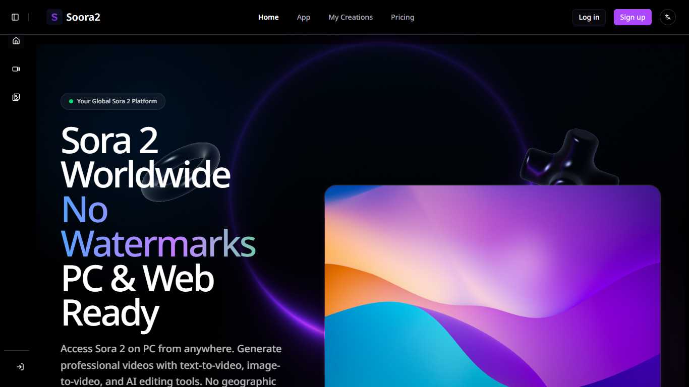 Sora 2 Online - Watermark-Free AI Video Generator