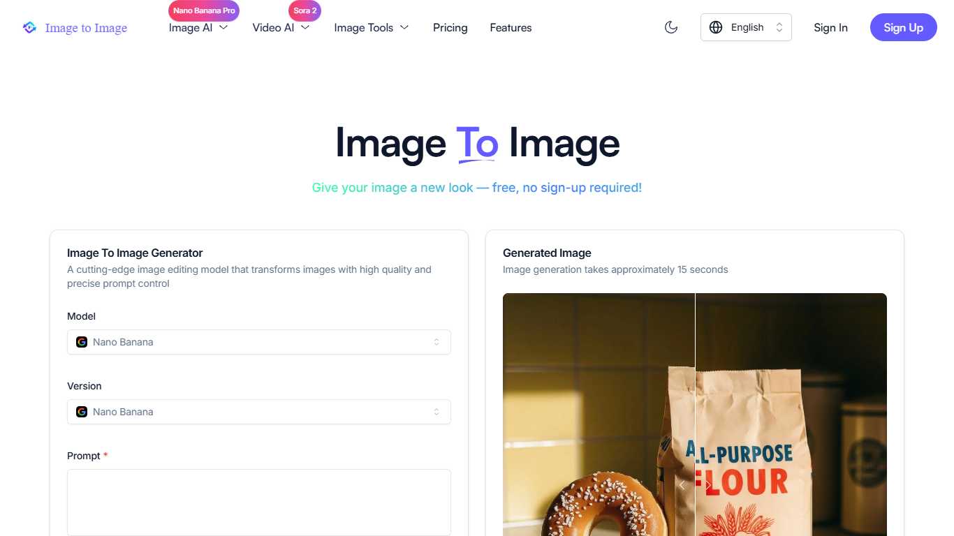 Image to Image AI Tech