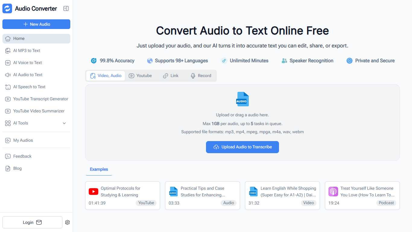 Audio Converter AI