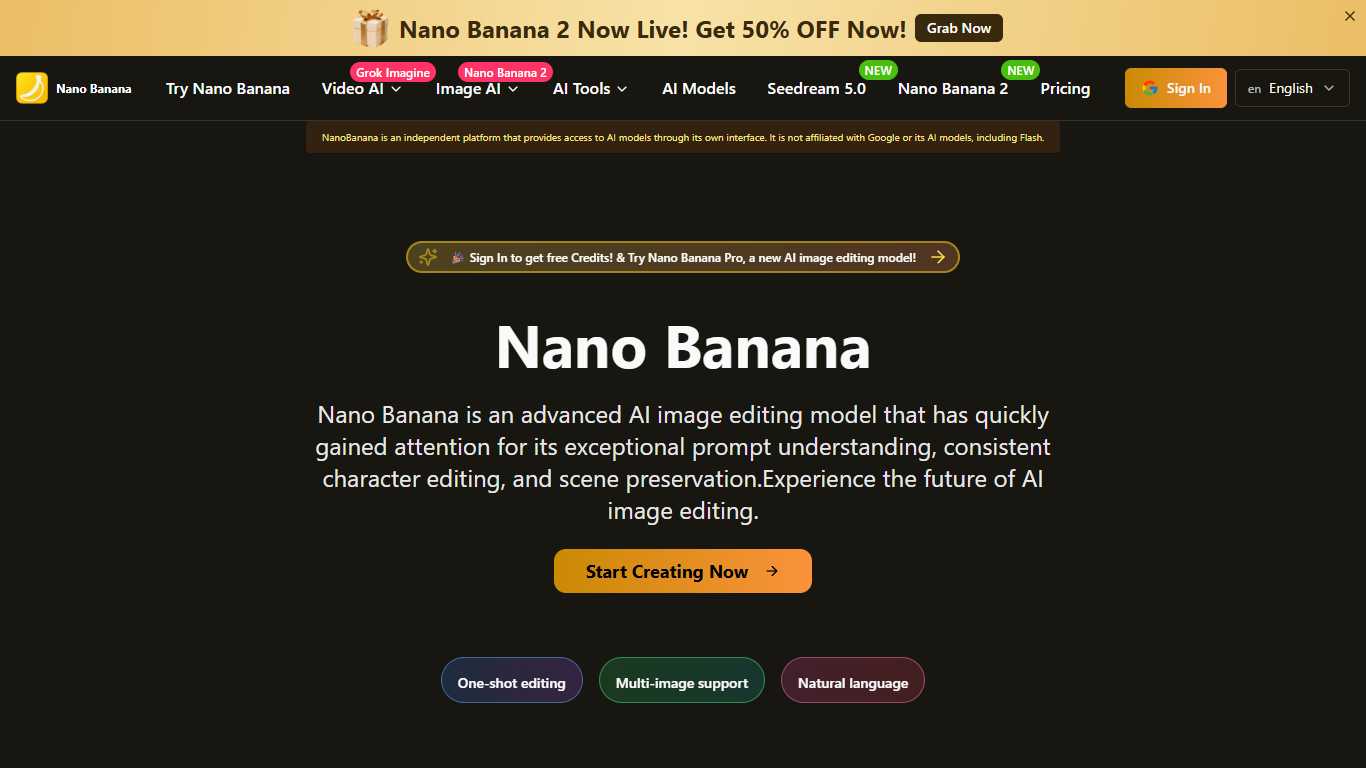 Nano Banana by NanoBanana.io