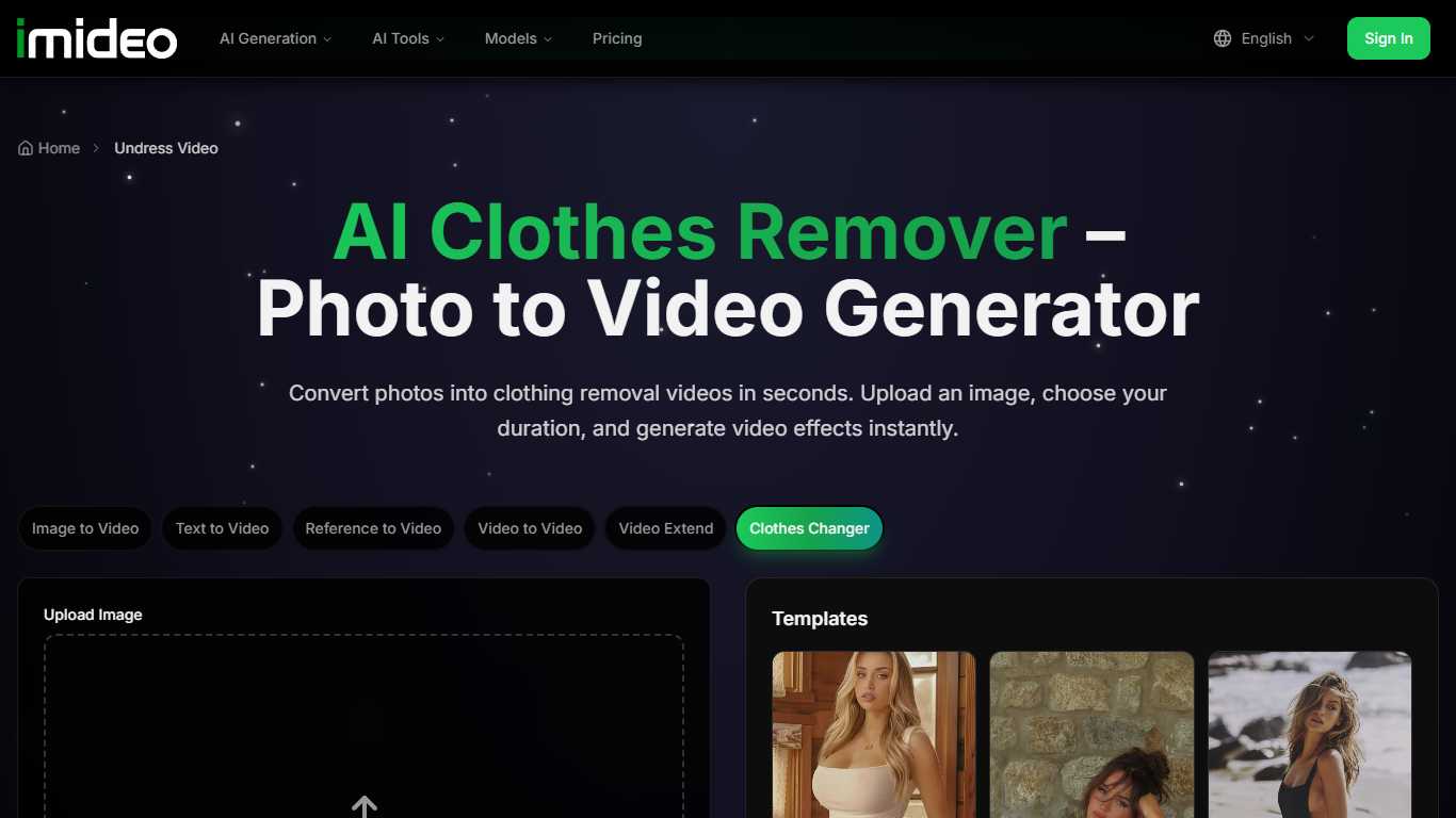 AI Clothes Remover by iMideo