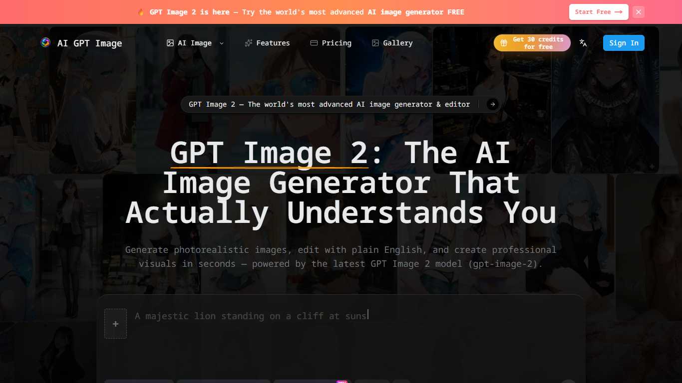 GPT Image 2 by AI GPT Image