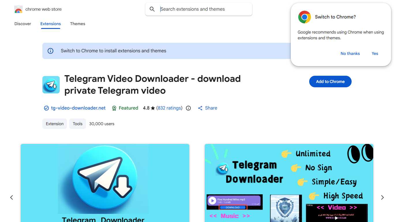 Telegram Video Downloader