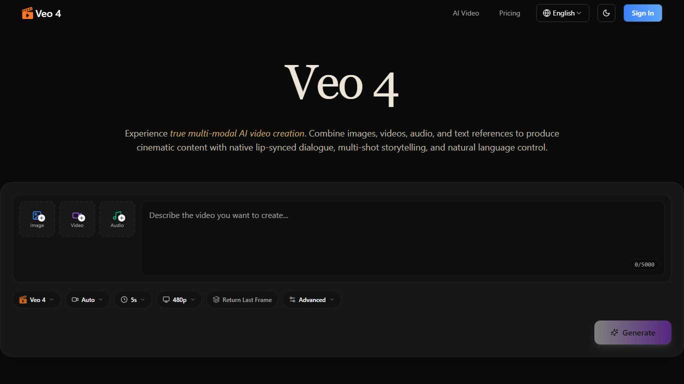 Veo 4 AI