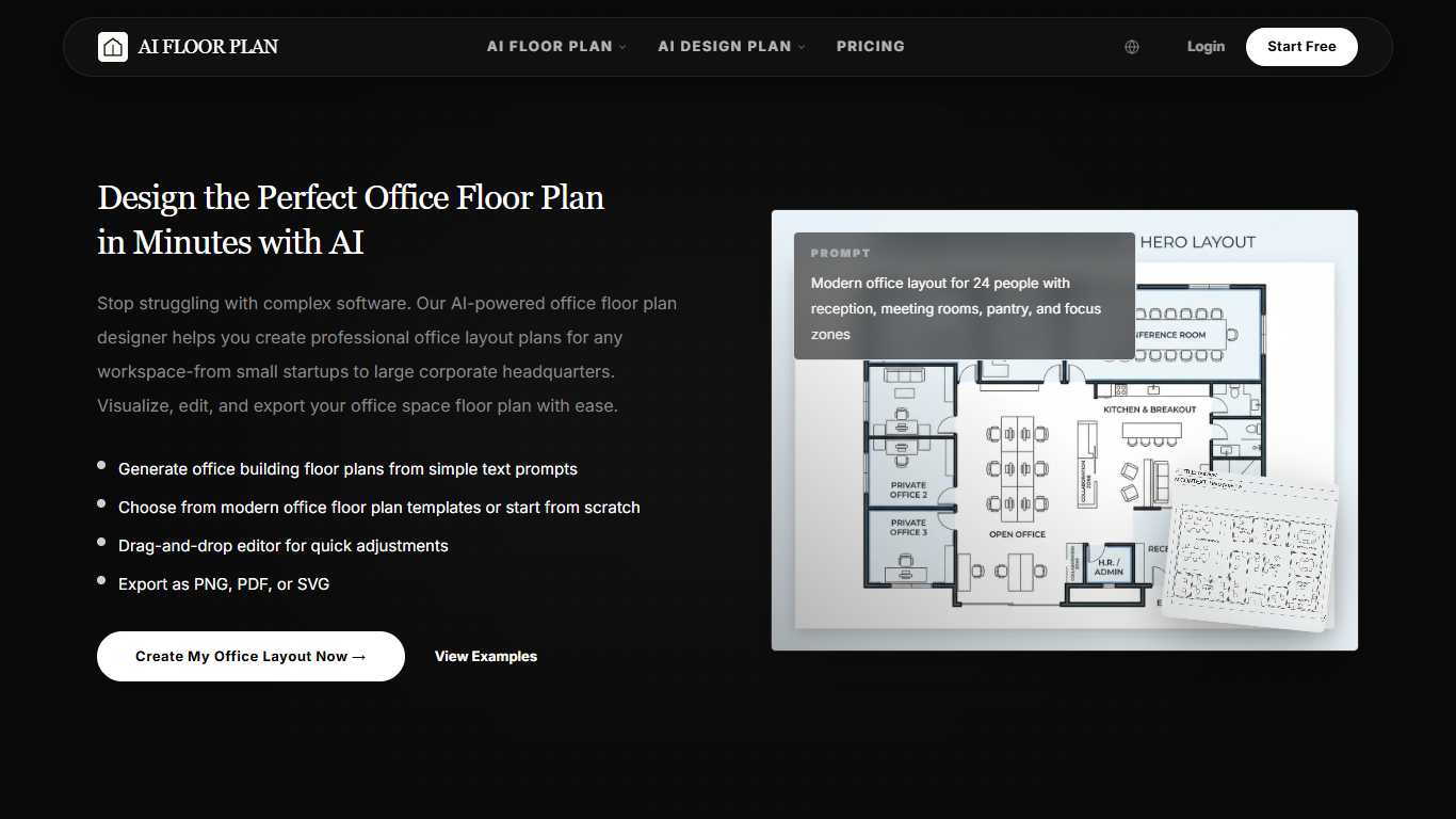 Office Floor Plan