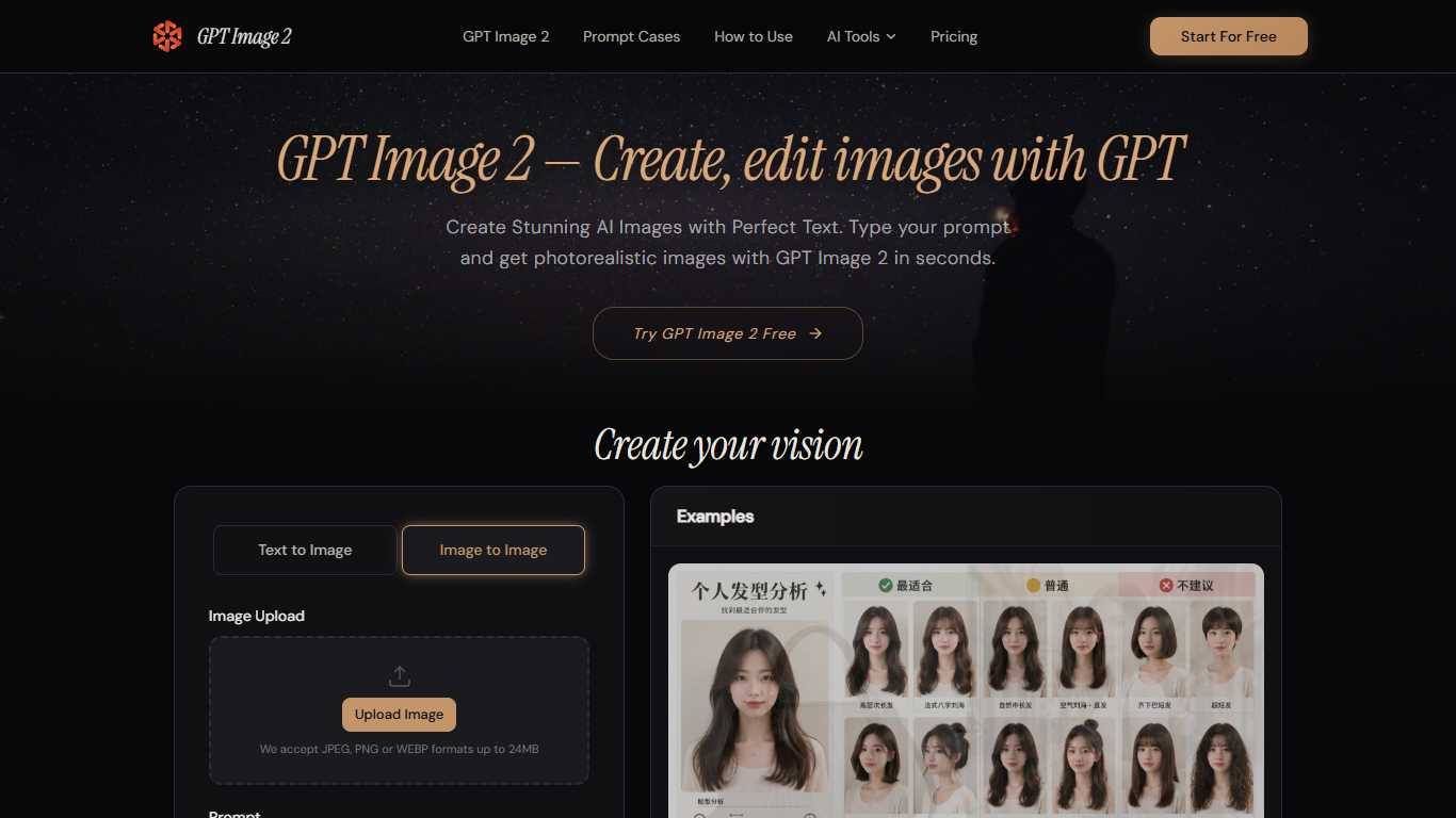 GPT Image 2 - Online AI Image Generator by OpenAI’s GPT