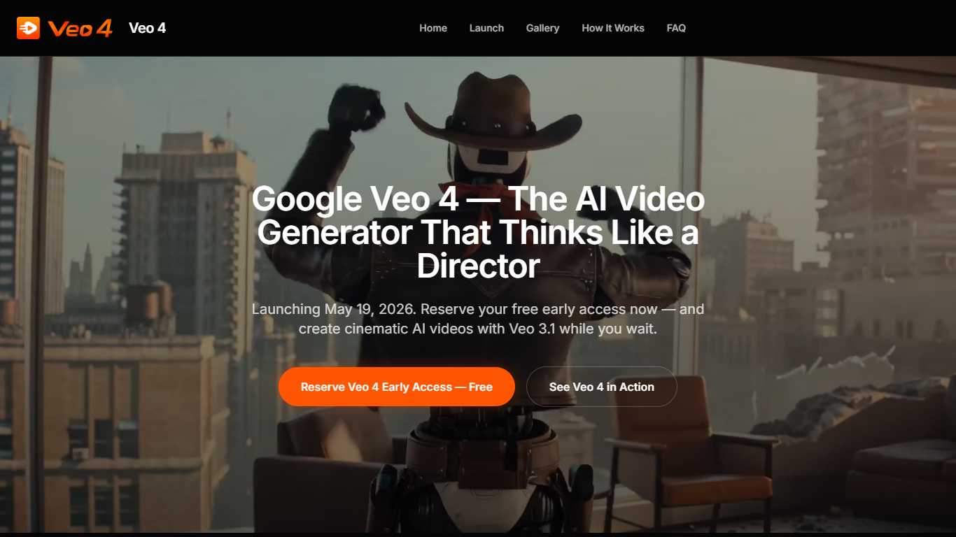 Veo 4 AI Video Generator