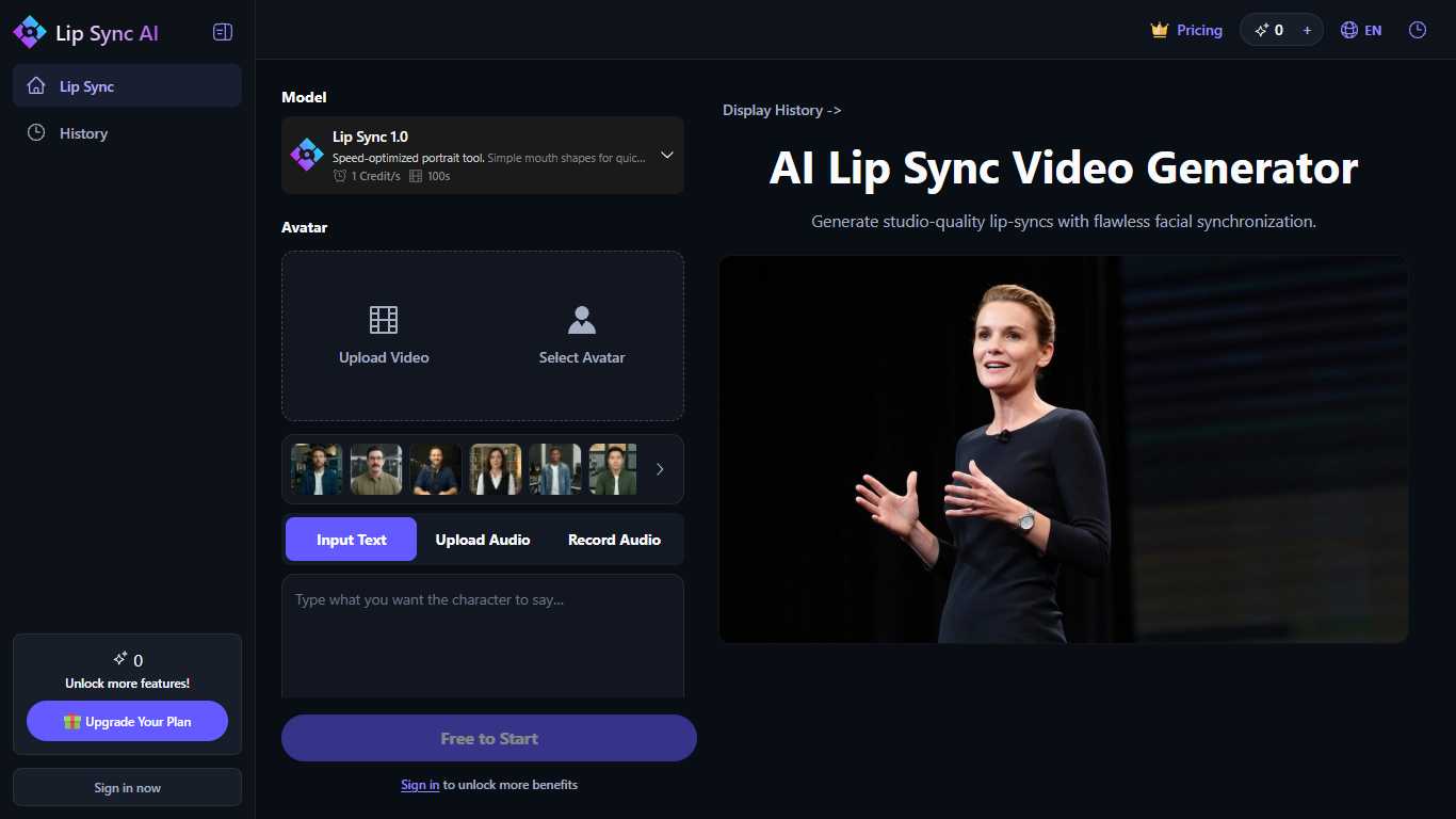 Lip Sync AI