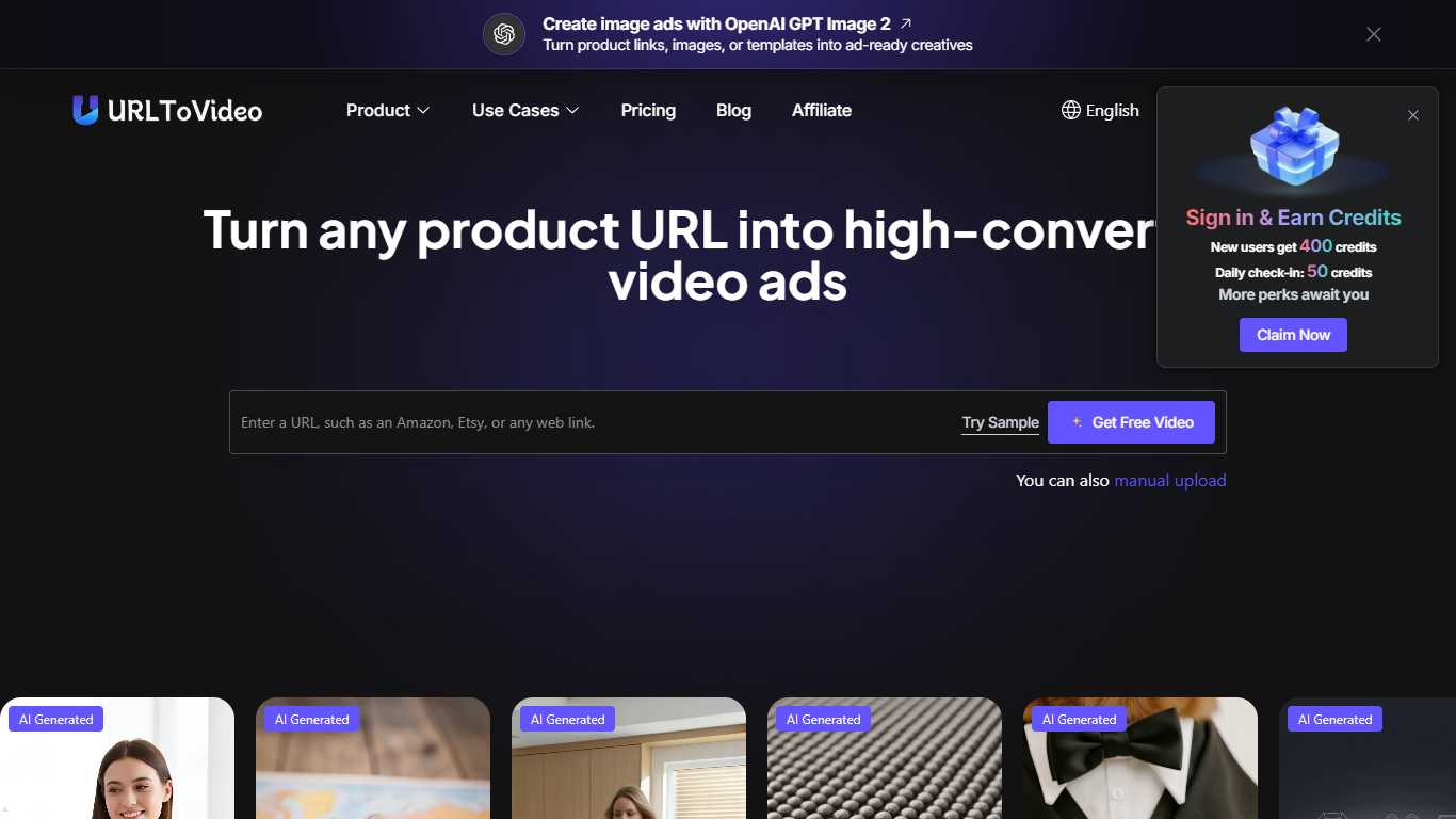 URL To Video AI