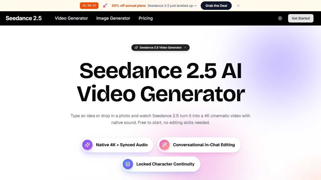 Seedance 2.5 AI Video Generator