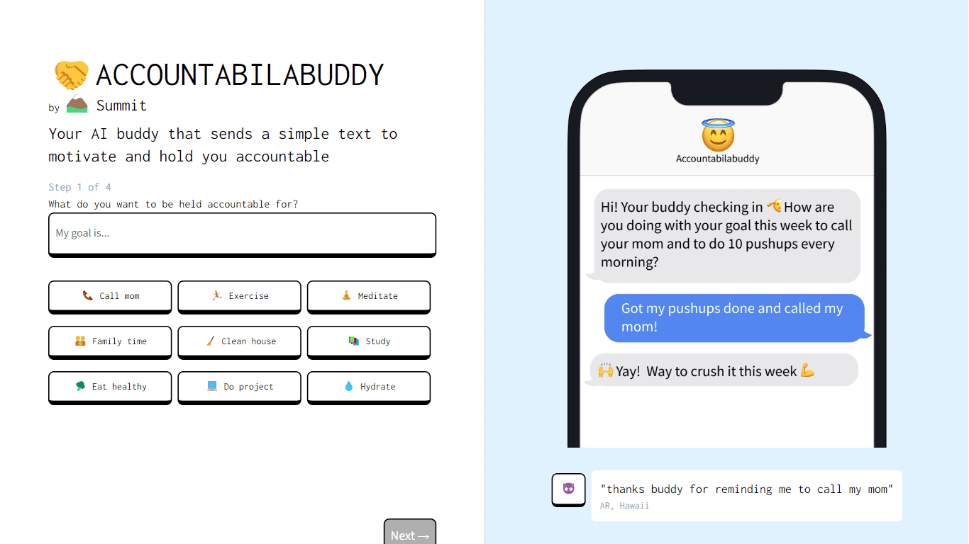 Accountabilabuddy by Summit