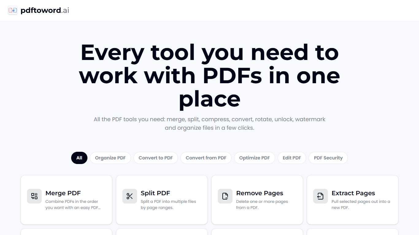 PDF to Word AI