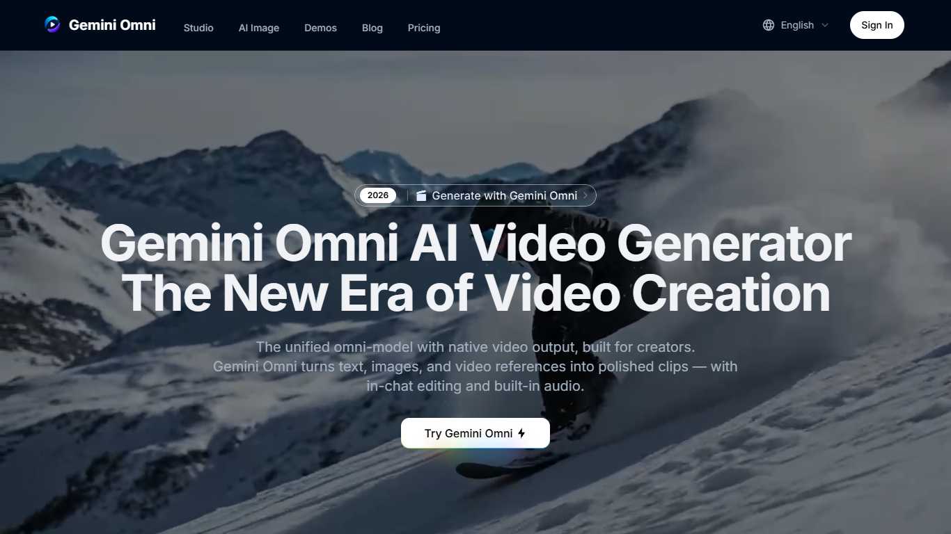 Gemini Omni