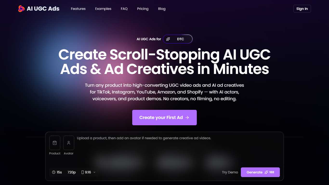 AI UGC Ads