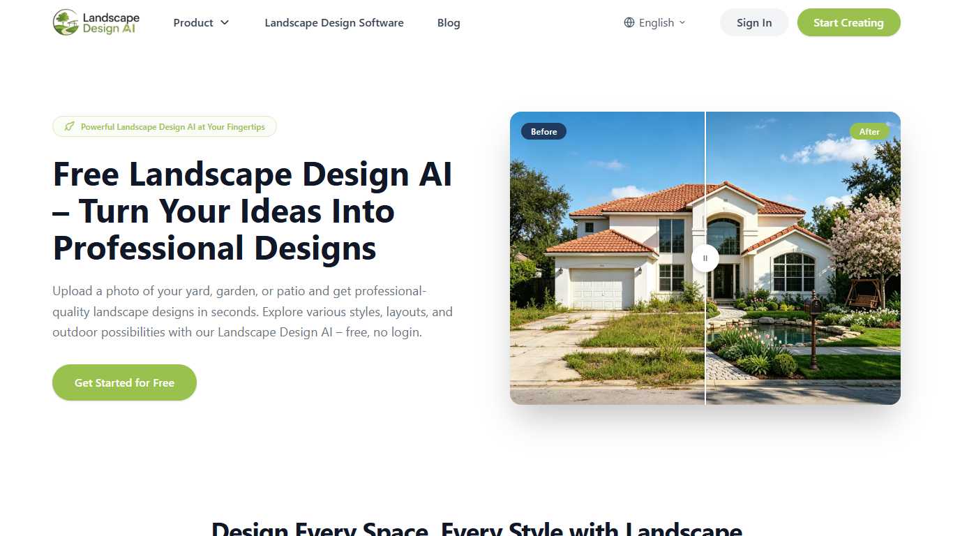 Landscape Design AI