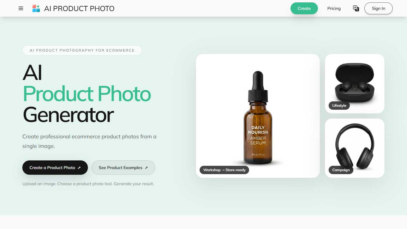 AI Product Photo