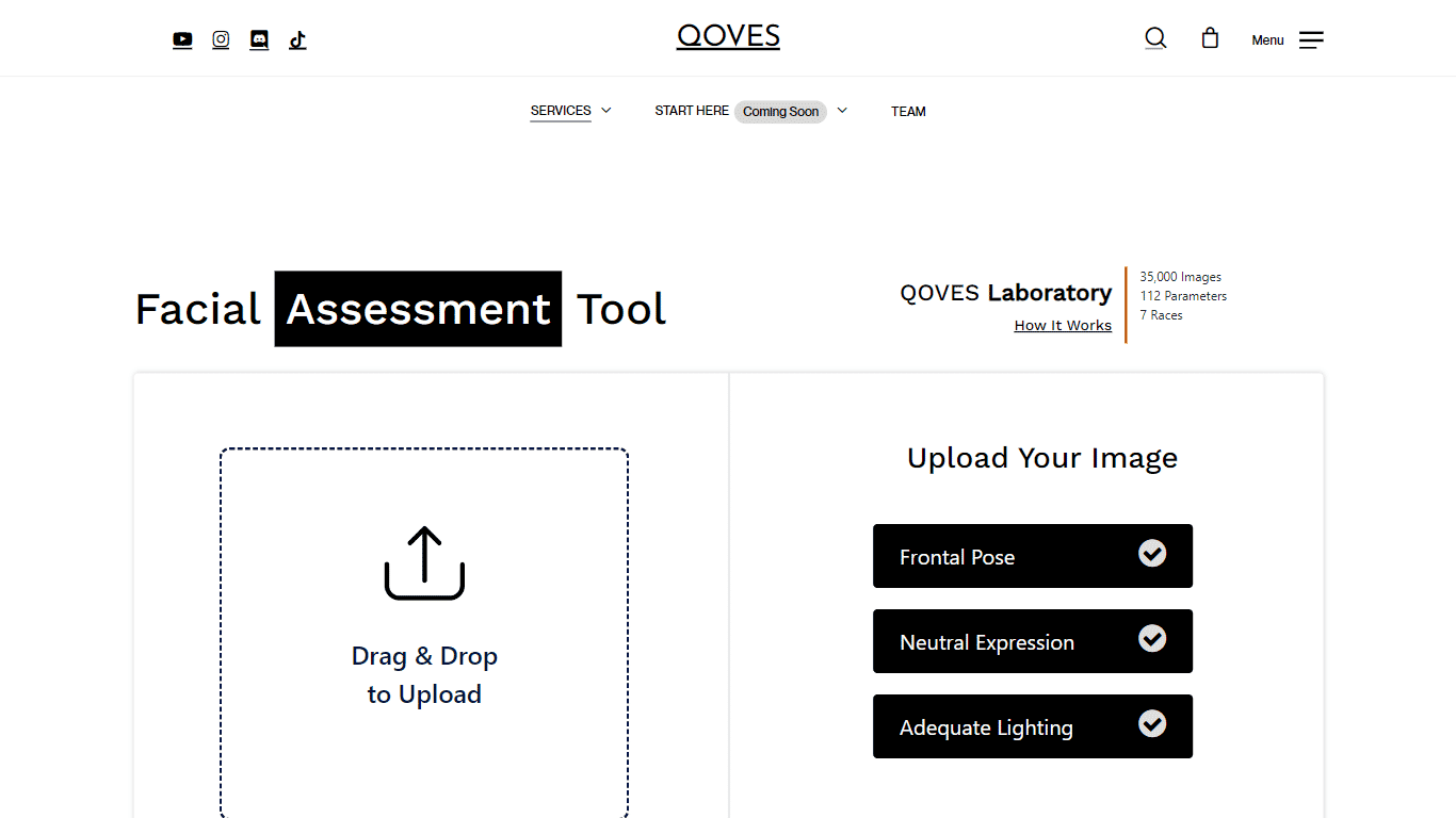 Facial Assessment Tool By QOVES