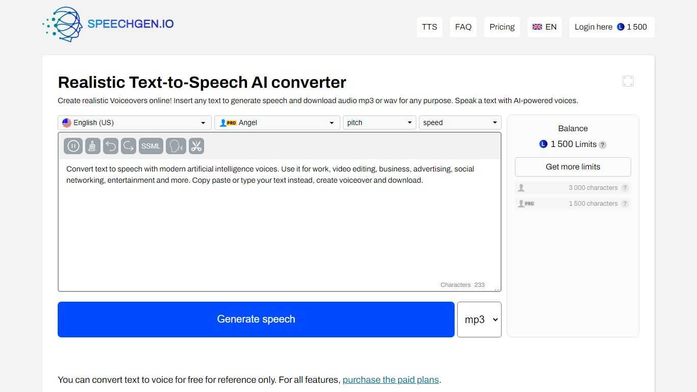 SpeechGen.io