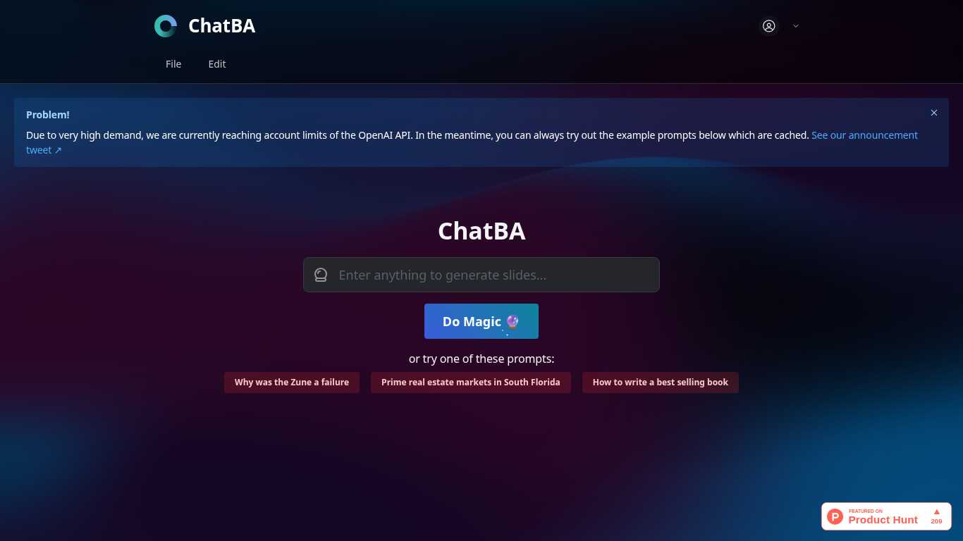 ChatBA