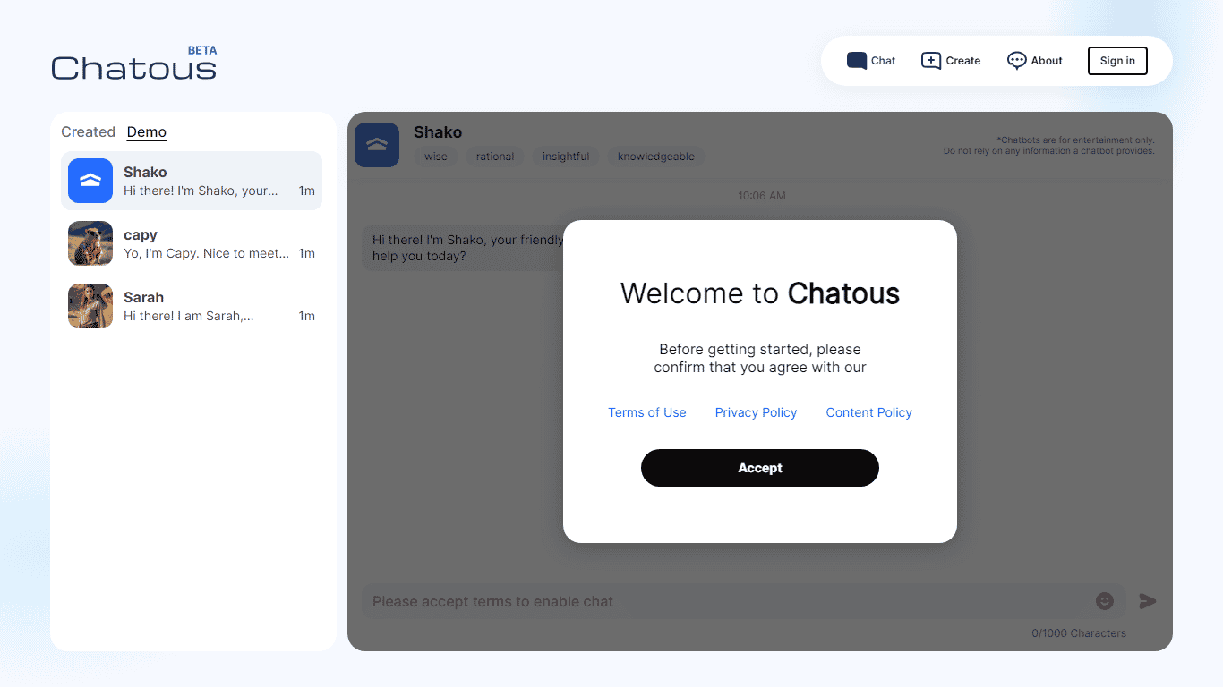 Chatous