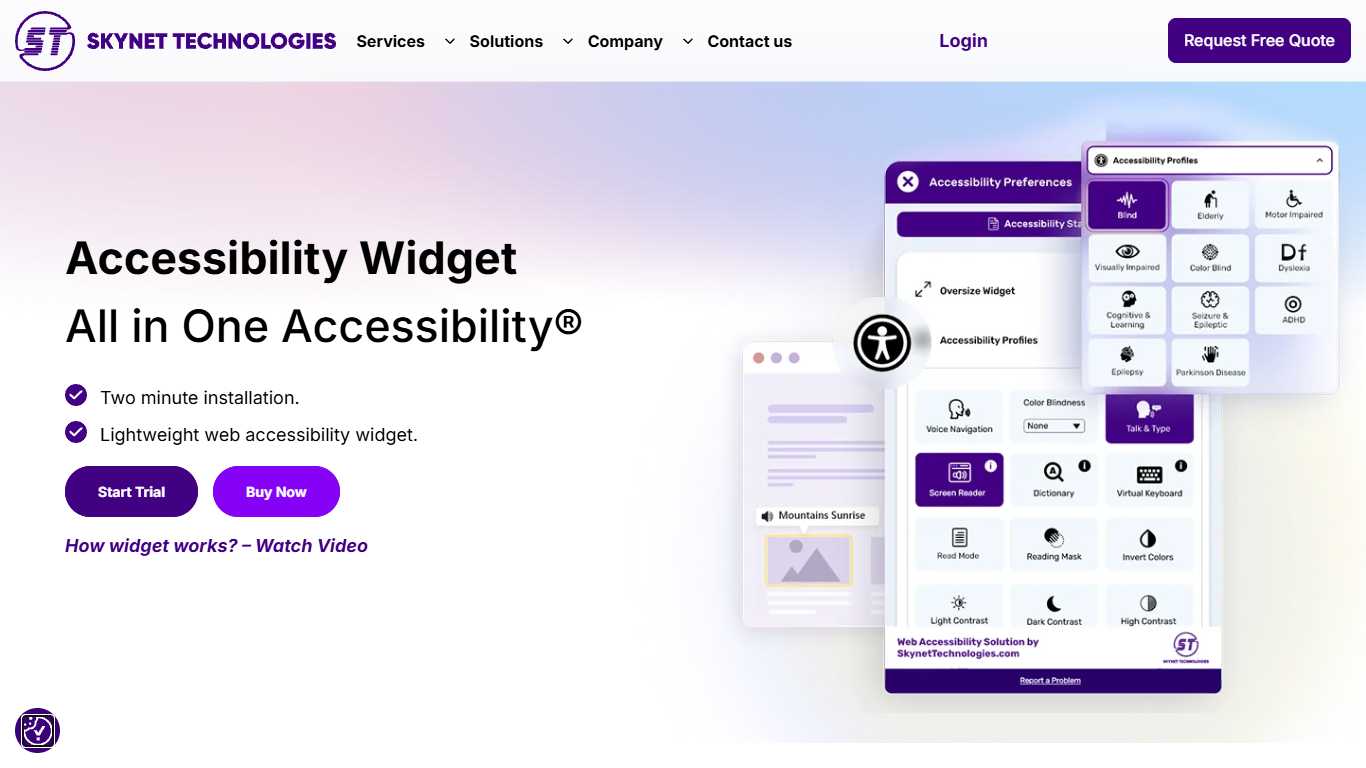 All in One Accessibility PRO