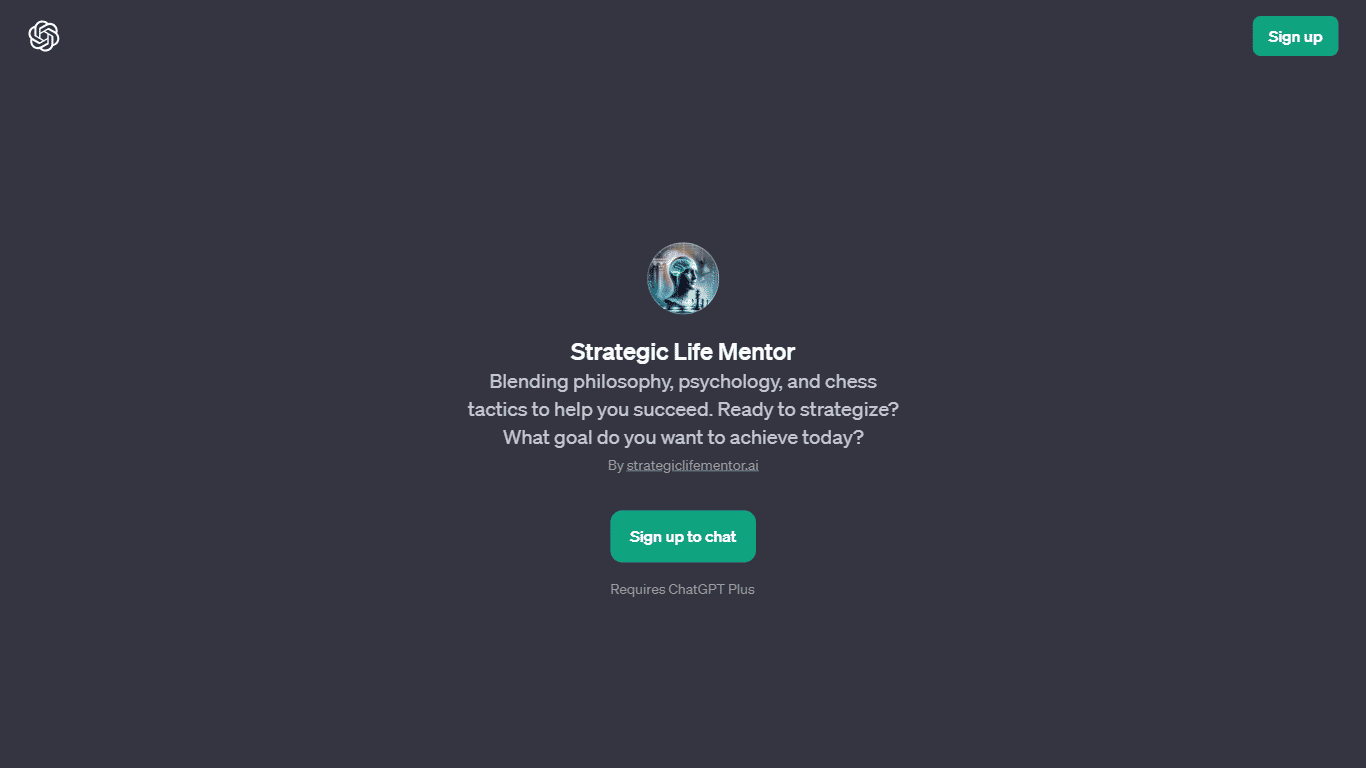 Strategic Life Mentor