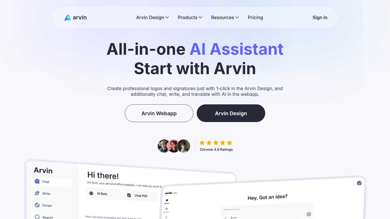 Arvin (formerly Arvin 2.0)