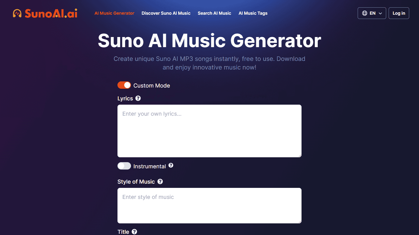 SunoAI.ai