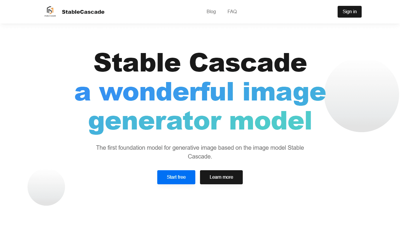 Stable Cascade