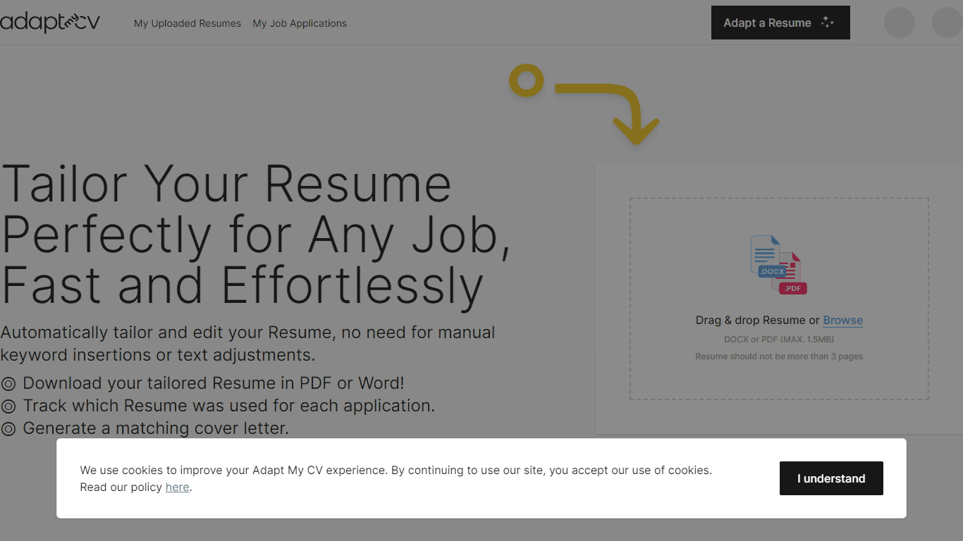 Resume Customization Tool