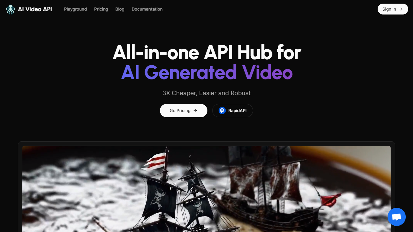 AI Video API 